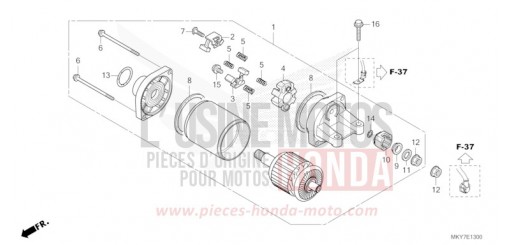 MOTEUR DE DEMARRAGE CB650RAT de 2026